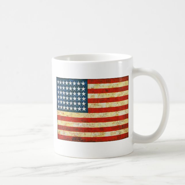 Amerikansk Flagga Kaffemugg (Höger)