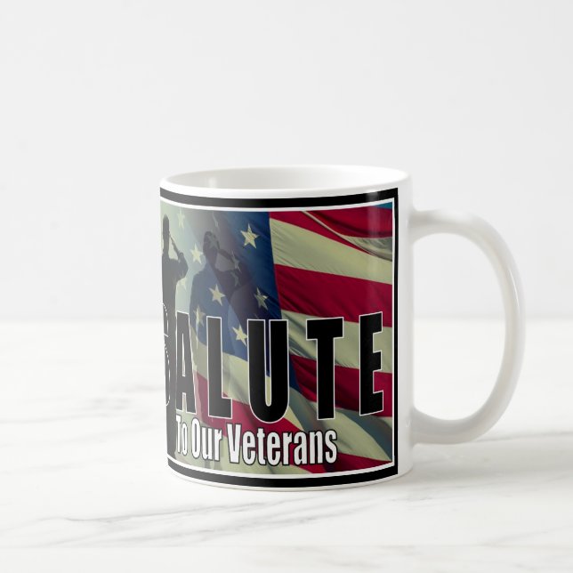 Amerikansk Flagga Kaffemugg (Höger)