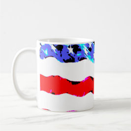 Amerikansk flagga kaffemugg
