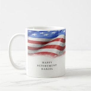 Amerikansk Flagga Kaffemugg