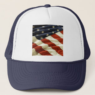 Amerikansk Flagga Keps