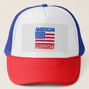 Amerikansk Flagga Keps