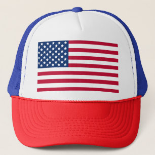 Amerikansk Flagga Keps