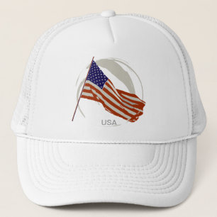 amerikansk flagga keps