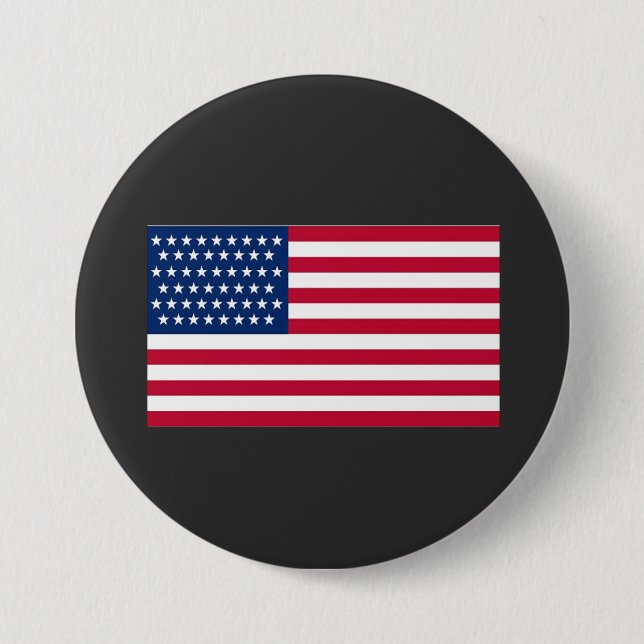 Amerikansk flagga knapp (Framsida)