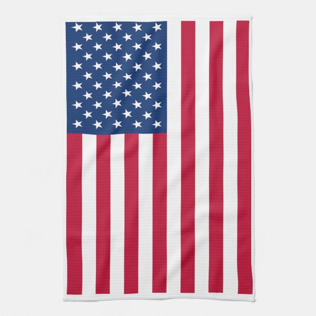 Amerikansk flagga kökshandduk (Vertikal)