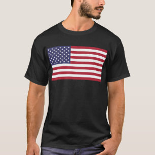 Amerikansk Flagga (lägg till ord om du vill) T Shirt