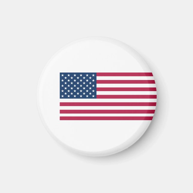 Amerikansk flagga magnet (Framsidan)