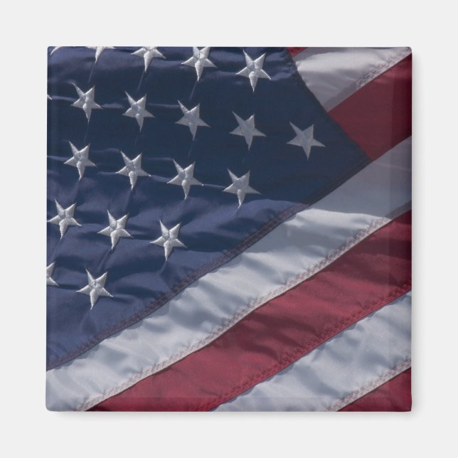 Amerikansk flagga. magnet (Framsidan)