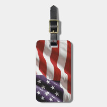 Amerikansk Flagga med Personlig Namn
