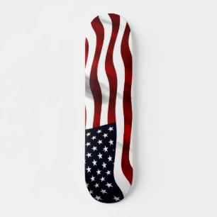 Amerikansk flagga mini skateboard bräda 18,5 cm