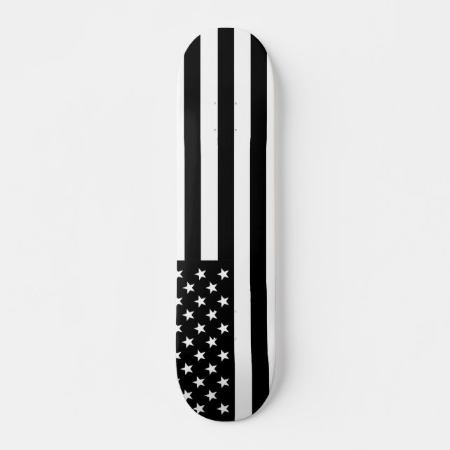 Amerikansk flagga mini skateboard bräda 18,7 cm (Framsida)