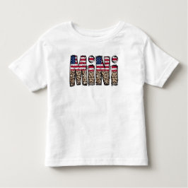 Amerikansk Flagga MINI T Shirt