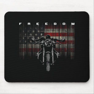 Amerikansk Flagga motorcykelfrihet Musmatta