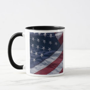 Amerikansk flagga. mugg