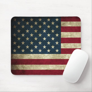 Amerikansk Flagga Musmatta