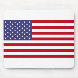Amerikansk Flagga Musmatta