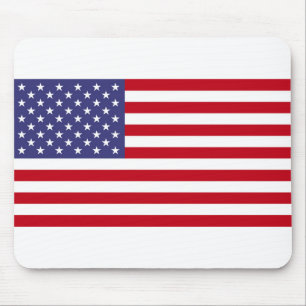 Amerikansk Flagga Musmatta