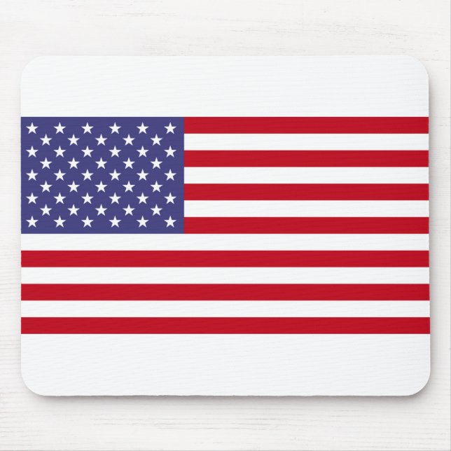 Amerikansk Flagga Musmatta (Framsidan)