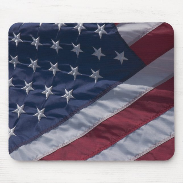 Amerikansk flagga. musmatta (Framsidan)