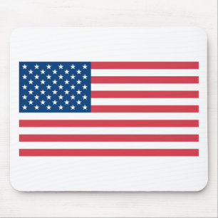 Amerikansk Flagga Musmatta