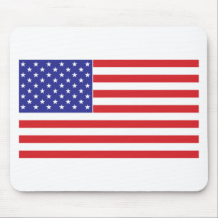 Amerikansk Flagga Musmatta