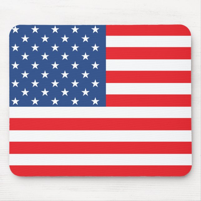 Amerikansk Flagga Musmatta (Framsidan)