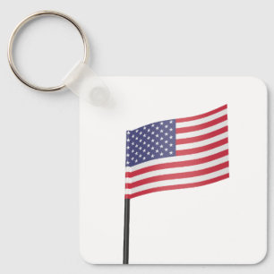 Amerikansk flagga nyckelring