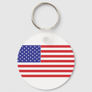 Amerikansk Flagga Nyckelring