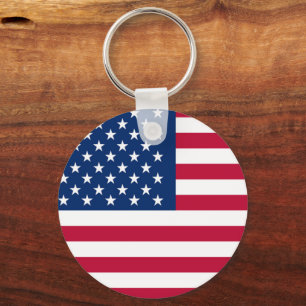 Amerikansk Flagga Nyckelring