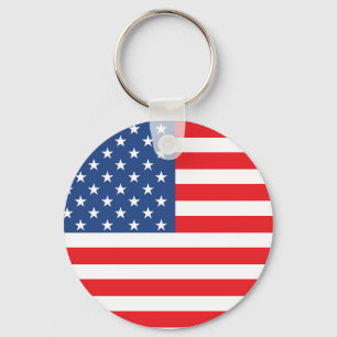 Amerikansk Flagga Nyckelring