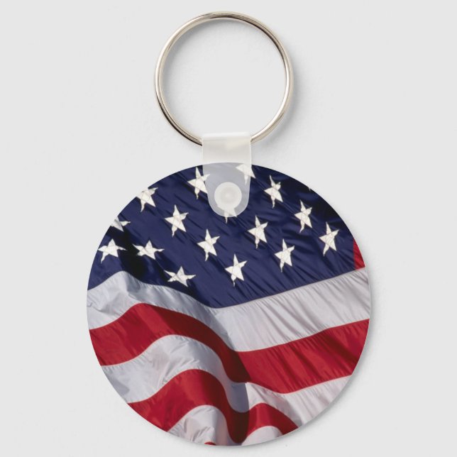 Amerikansk Flagga Nyckelring (Framsida)