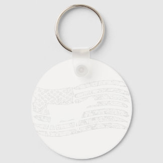 Amerikansk Flagga Nyckelring