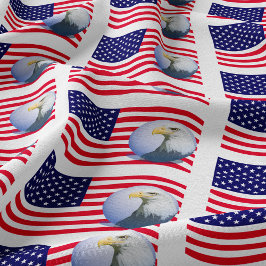 Amerikansk Flagga och öron Tyg