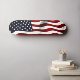 Amerikansk Flagga Old School Skateboard Bräda 21,6 Cm