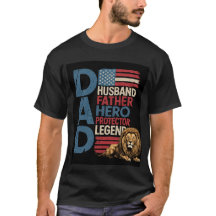 Amerikansk flagga Pappa Lejon Patriotisk