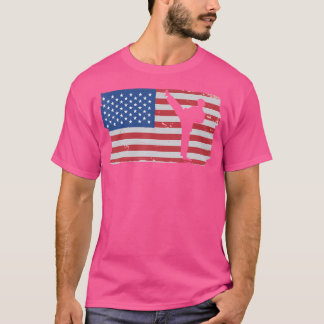 Amerikansk Flagga Patriotic American Martial Arts T Shirt