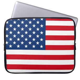 Amerikansk Flagga Patriotic Design Sleeve för bä
