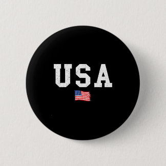 Amerikansk flagga patriotisk amerikansk flagga 4 j knapp
