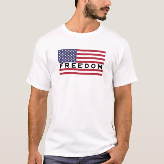 Amerikansk Flagga, patriotisk frihet, USA:s design T Shirt