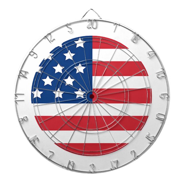 “Amerikansk flagga” Pildartstavla Darttavla (Framsidan)