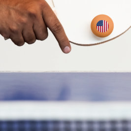 Amerikansk flagga pingisboll