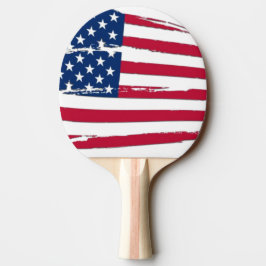 Amerikansk Flagga Pingisracket