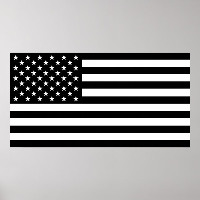 Amerikansk Flagga Poster (Framsidan)