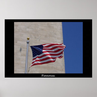 Amerikansk Flagga Poster
