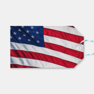 Amerikansk Flagga Presentetikett