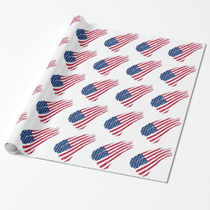 Amerikansk Flagga Presentpapper