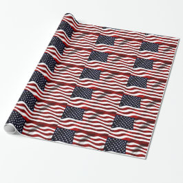 Amerikansk Flagga Presentpapper
