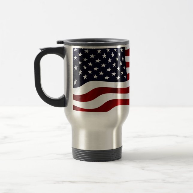 Amerikansk Flagga Resemugg (Vänster)