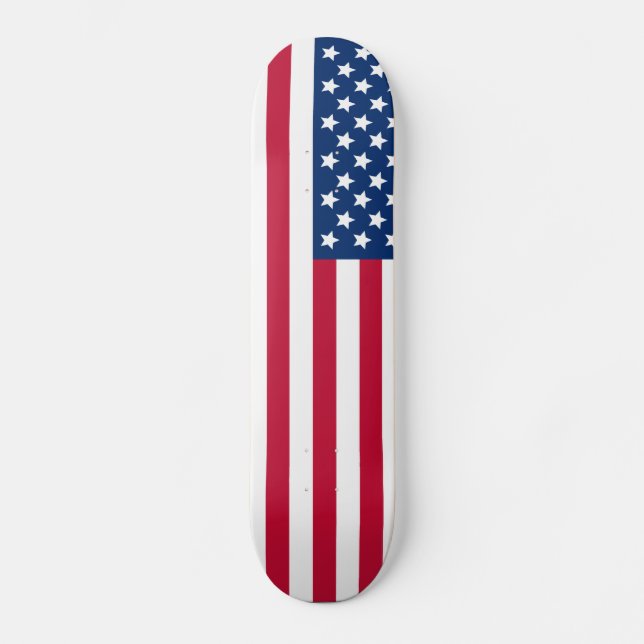 Amerikansk Flagga Skateboard Bräda 21,5 Cm (Framsida)